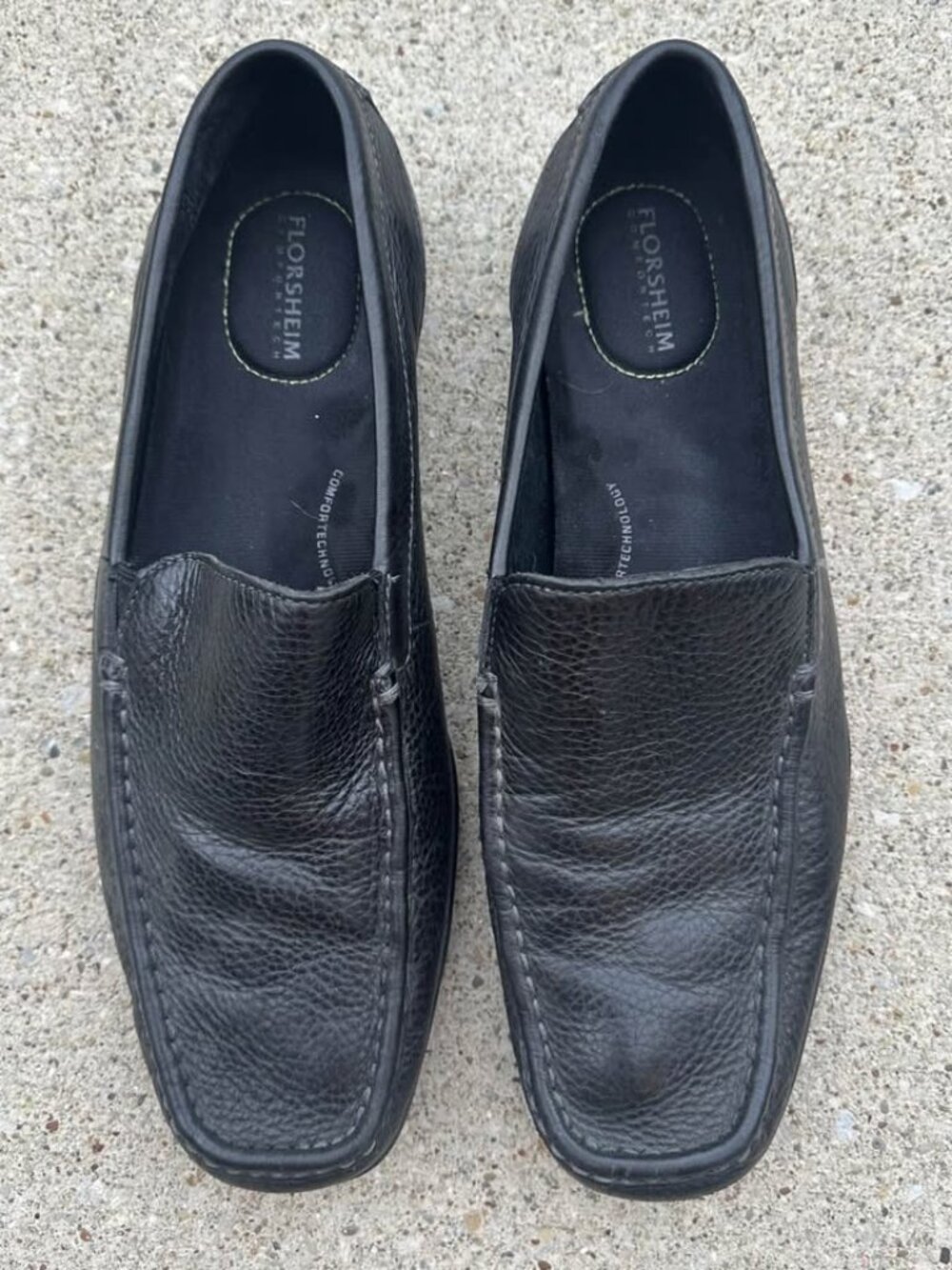Men’s Florsheim Comfort Technology men’s loafers black size 11.5 NEW